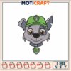 Paw Patrol Embroidery Design 4x5x7 Inch