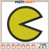 Pacman Embroidery Design File in Multiple Formats and Sizes 2 Pacman Embroidery Design File in Multiple Formats and Sizes