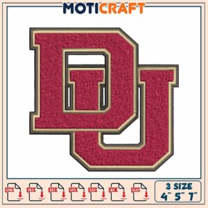 OU Embroidery Design 3 Sizes