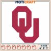 OU Embroidery Design, 3 Sizes 2 OU Embroidery Design, 3 Sizes
