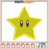 Option 1 (Focus on size) 3 Sizes Super Star Embroidery Design 4x5x7 Inch