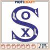 Option 1 (Focus on product) Embroidery Design Sox Logo 4x5x7 Inch