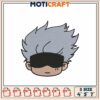 Option 1 (Focus on character) Anime Boy Embroidery Design 4x5x7 Inch
