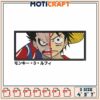 One Piece Luffy Embroidery Design Downloadable File in Three Sizes 2 One Piece Luffy Embroidery Design Downloadable File in Three Sizes