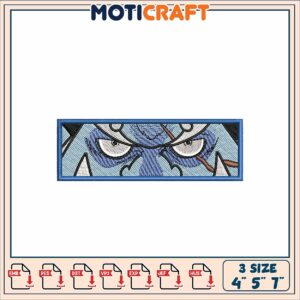 One Piece Kaido Embroidery Patch 3 Sizes