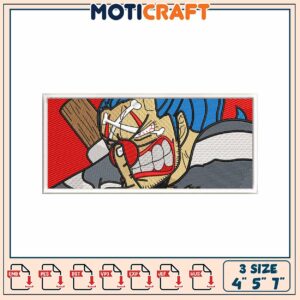 One Piece Buggy Embroidery Patch