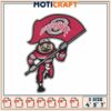 Ohio State Brutus Embroidery Patch - 3 Sizes 1 Ohio State Brutus Embroidery Patch 3 Sizes