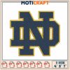 Notre Dame Embroidery Design in Multiple Size Formats Available