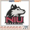 NIU Huskies Embroidery Design 4x7 Inch