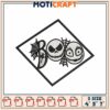 Nightmare Before Christmas Boo Embroidery