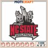 NC State Wolfpack Embroidery Design