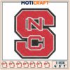 NC State Embroidery Design 4x5x7 Inch 1 NC State Embroidery Design 4x5x7 Inch