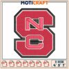 NC Embroidery Design, 3 Sizes 1 NC Embroidery Design, 3 Sizes