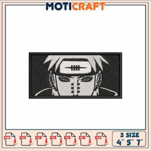 Naruto Pain Embroidery Patch 3 Sizes