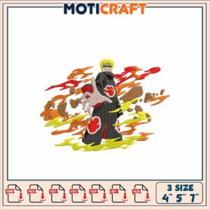 Naruto Pain Embroidery Design