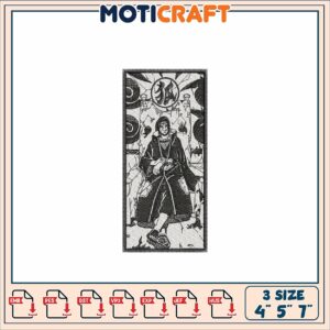 Naruto Pain Embroidery Machine Files