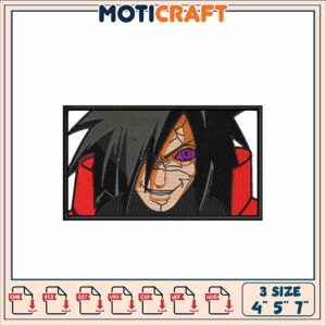 Naruto Pain Embroidery Design 4x5x7 Inch