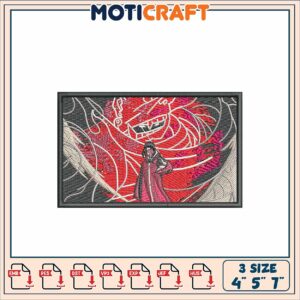Naruto Embroidery Patch Design
