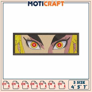 Naruto Eyes Embroidery Patch 3 Sizes