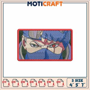 Naruto Embroidery Patch 4x7 Inch Design