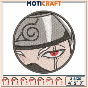 Naruto Embroidery Design Patch 4x5x7 Inch