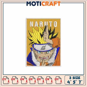 Naruto Embroidery Design Files for Creative Projects and Crafts