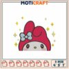 My Melody Embroidery Design 4x5x7 Inch