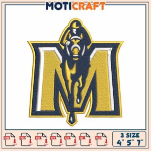 Mustang Embroidery Design 4x5x7 Inches