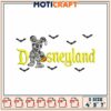 Mummy Mickey Disneyland Halloween Embroidery