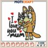 Mothers Day Dog Embroidery Design 2 Mothers Day Dog Embroidery Design