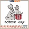 Mother's Day Cat Embroidery Design 2 Mother's Day Cat Embroidery Design