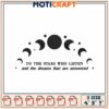 Moon Phases Embroidery Design 1 Moon Phases Embroidery Design