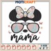 Minnie Mouse Mama Embroidery Design for Creative Projects