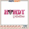 Minnie Mouse Howdy Valentine Embroidery Design 1 Minnie Mouse Howdy Valentine Embroidery Design