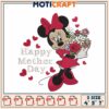 Minnie Mouse Happy Mother Day Embroidery Design for Home Decor 2 Minnie Mouse Happy Mother Day Embroidery Design for Home Decor