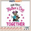 Minnie Mouse First Mother's Day Embroidery Design in Three Sizes 2 Minnie Mouse First Mother's Day Embroidery Design in Three Sizes
