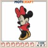 Minnie Mouse Embroidery Design in Multiple Sizes for Crafts