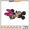 Minnie Mouse Embroidery Design 4x5x7 Inch