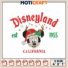 Minnie Mouse Disneyland Christmas Embroidery