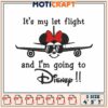 Minnie Mouse Disney Trip Embroidery Design