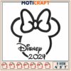 Minnie Mouse Disney 2024 Embroidery