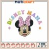 Minnie Mouse Disney Mama Embroidery Design