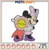 Minnie Mouse Best Mom Embroidery Design