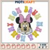 Minnie Mouse Birthday Embroidery Design