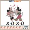 Minnie Mickey Embroidery Design