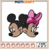 Minnie & Mickey Embroidery Design