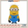 Minion Embroidery Design 4x5x7 Inch