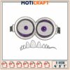 Minion Face Embroidery Design 4x5x7 Inch