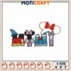 Mimi Disney Embroidery Design 4x5x7 Inch