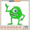 Mike Wazowski Embroidery Design 2 Mike Wazowski Embroidery Design